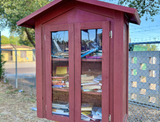 Little Free Library at Armando Cisneros Park
