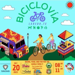 Biciclovia event flyer, May 20, 2023