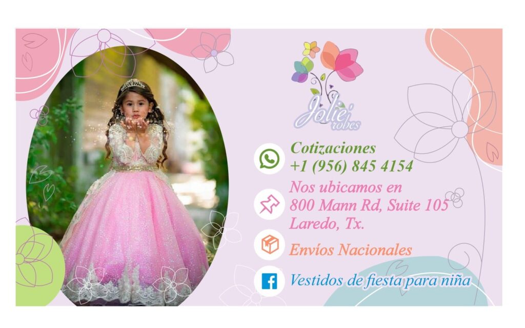 Jolie Robe's Vestidos de fiesta para niña