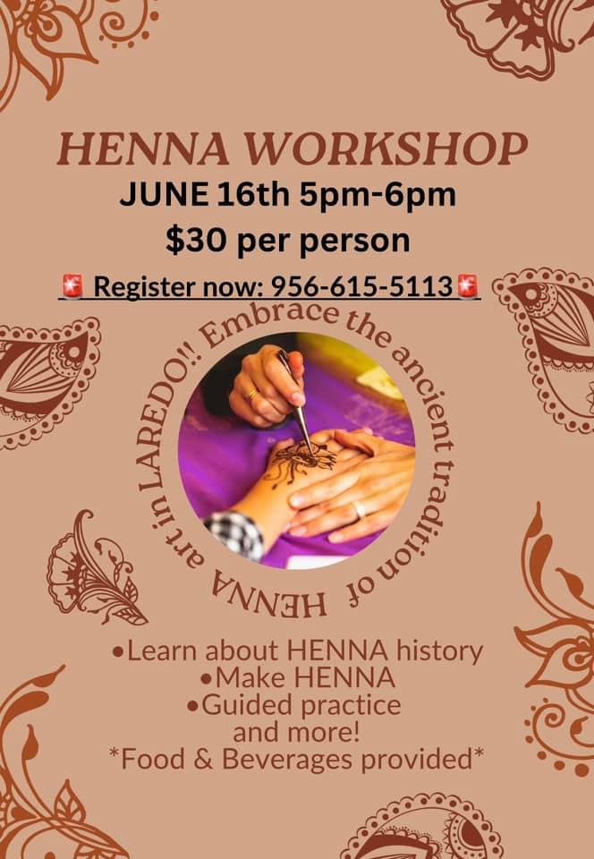 Henna Workshop June 2024