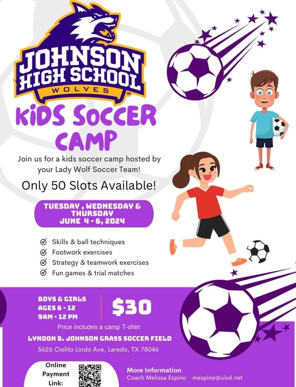 LBJ Kids Soccer Camp 2024