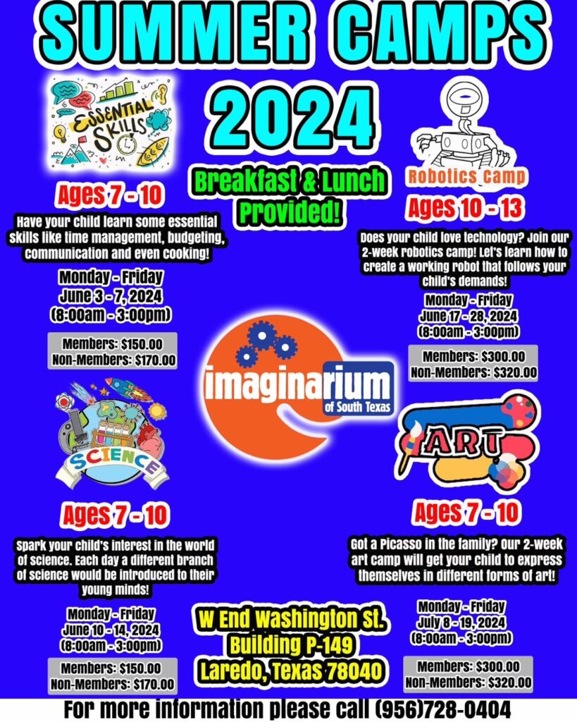 Imaginarium Summer Camp 2024 Flyer